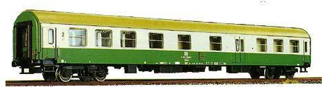 Passenger car "Halberstadt" 2nd class BDomsb with bagg<br /><a href='images/pictures/Sachsenmodelle/74420.jpg' target='_blank'>Full size image</a>